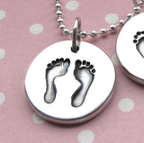 Foorprint Necklace