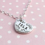 Heart Name Charm