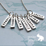 Rectangle Name Charm