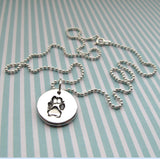Paw Print Necklace