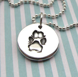 Paw Print Necklace